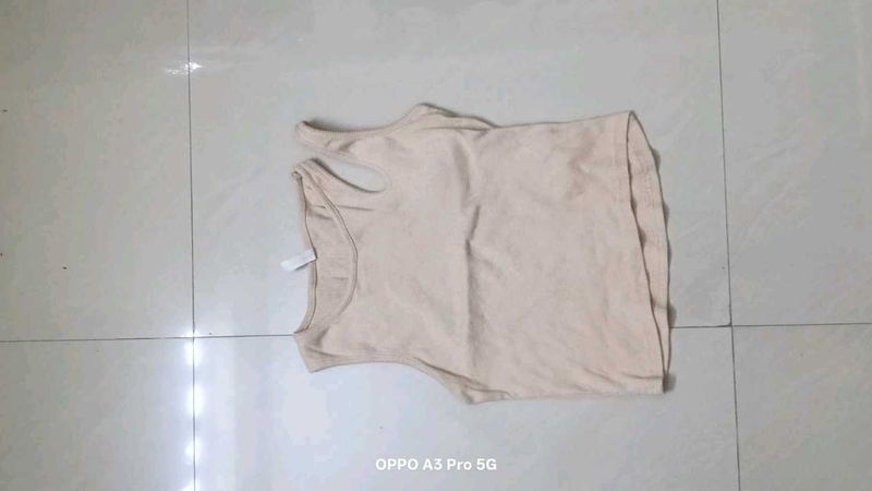 Beige Tank Top