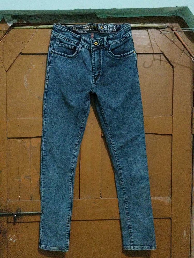 Blue Wash Denim Jeans