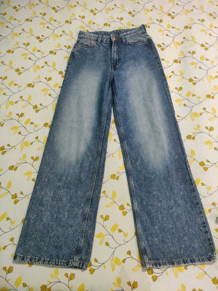 H&amp;M WIDE LEG JEANS