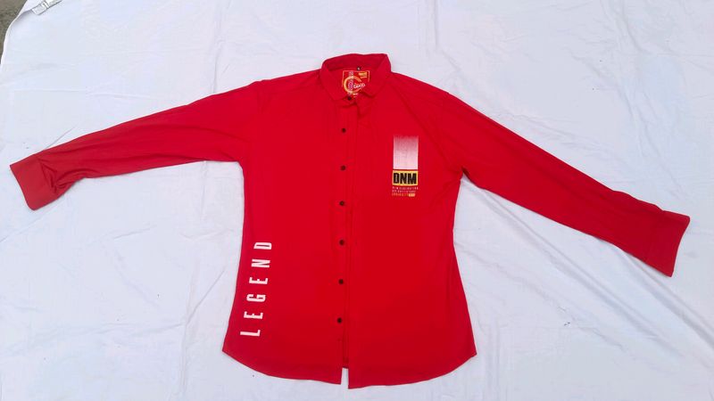 new red colour shirt
