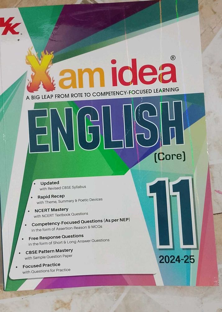 Xam Idea English Core Class 11