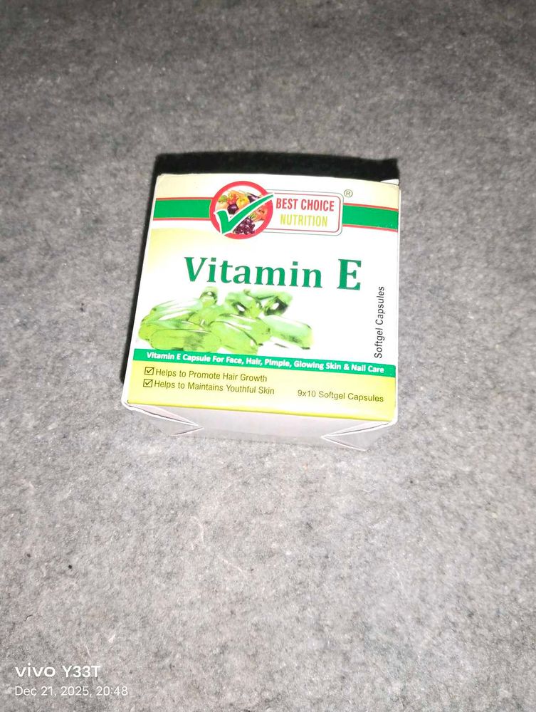 Vitamin E Softgel Capsules
