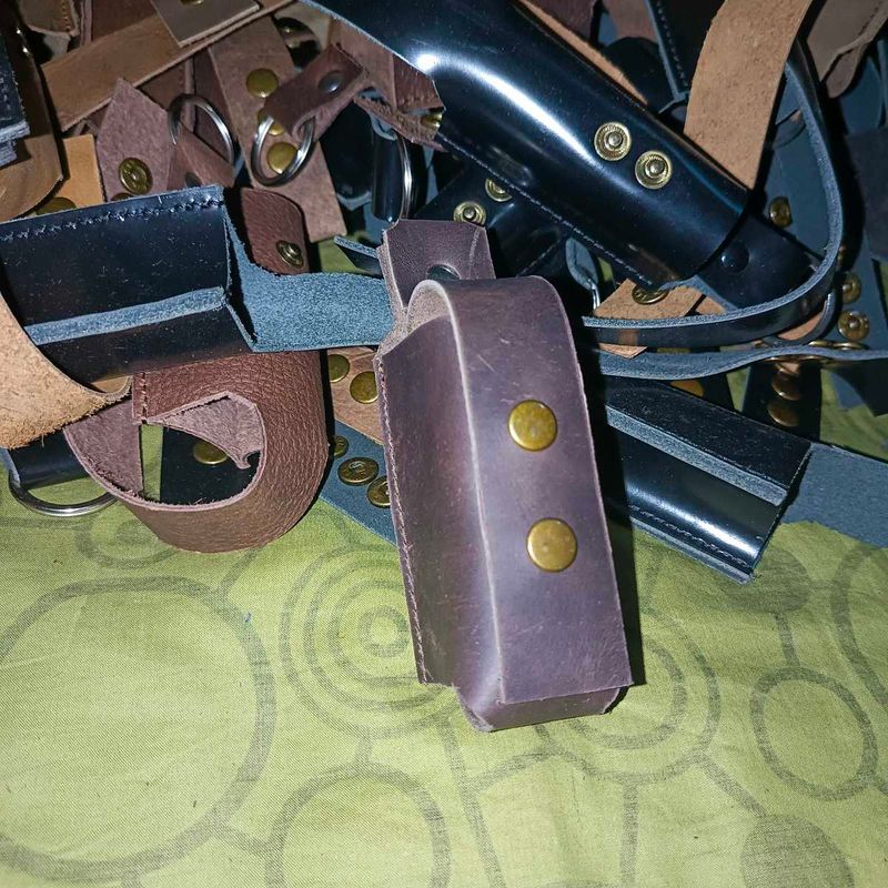 Leather Belt Pouch Accessory