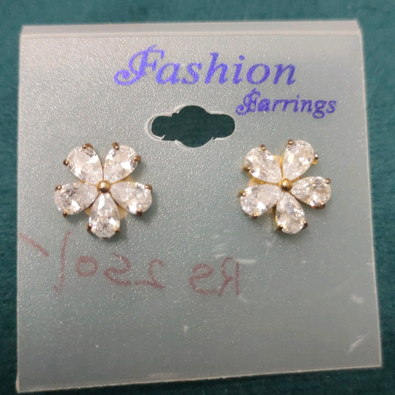 American diamond stud