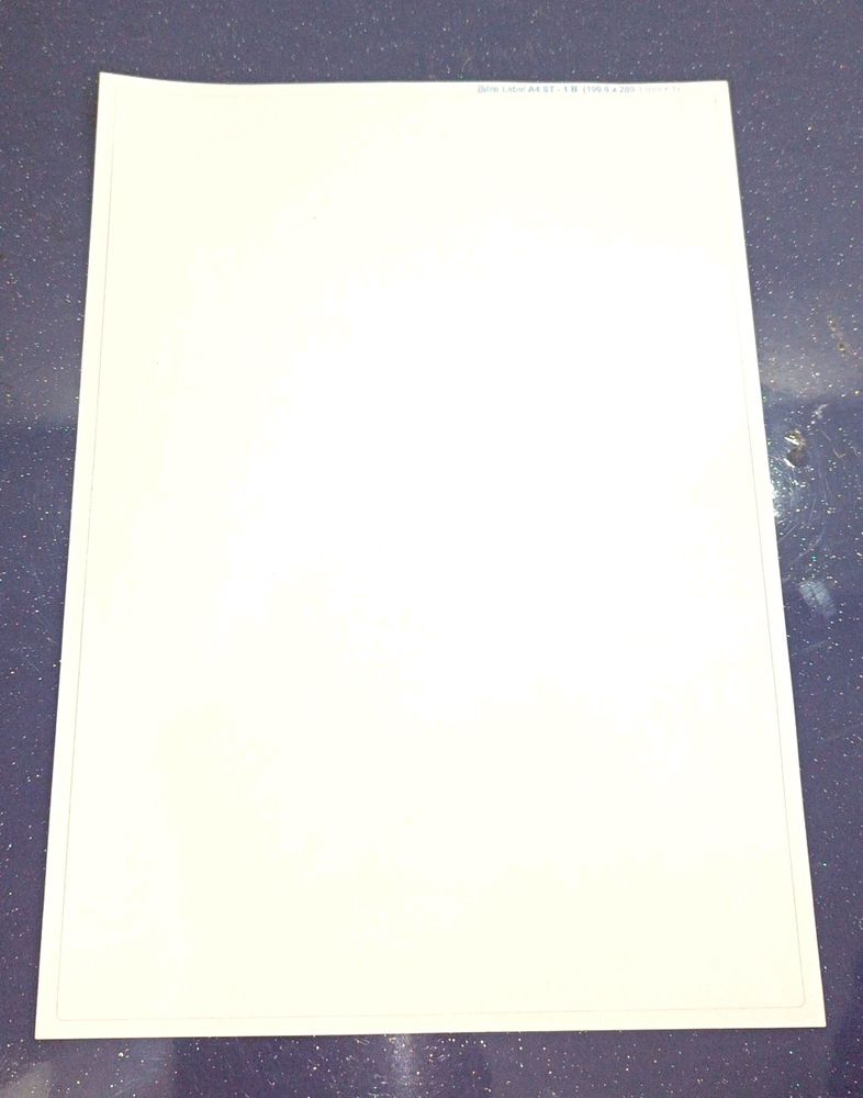 Lotus A4 Size Stickers