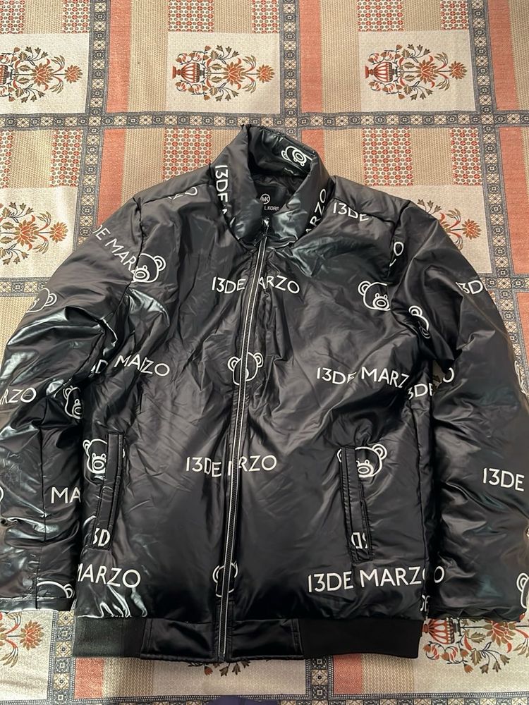 Stylish Black Puffer Jacket