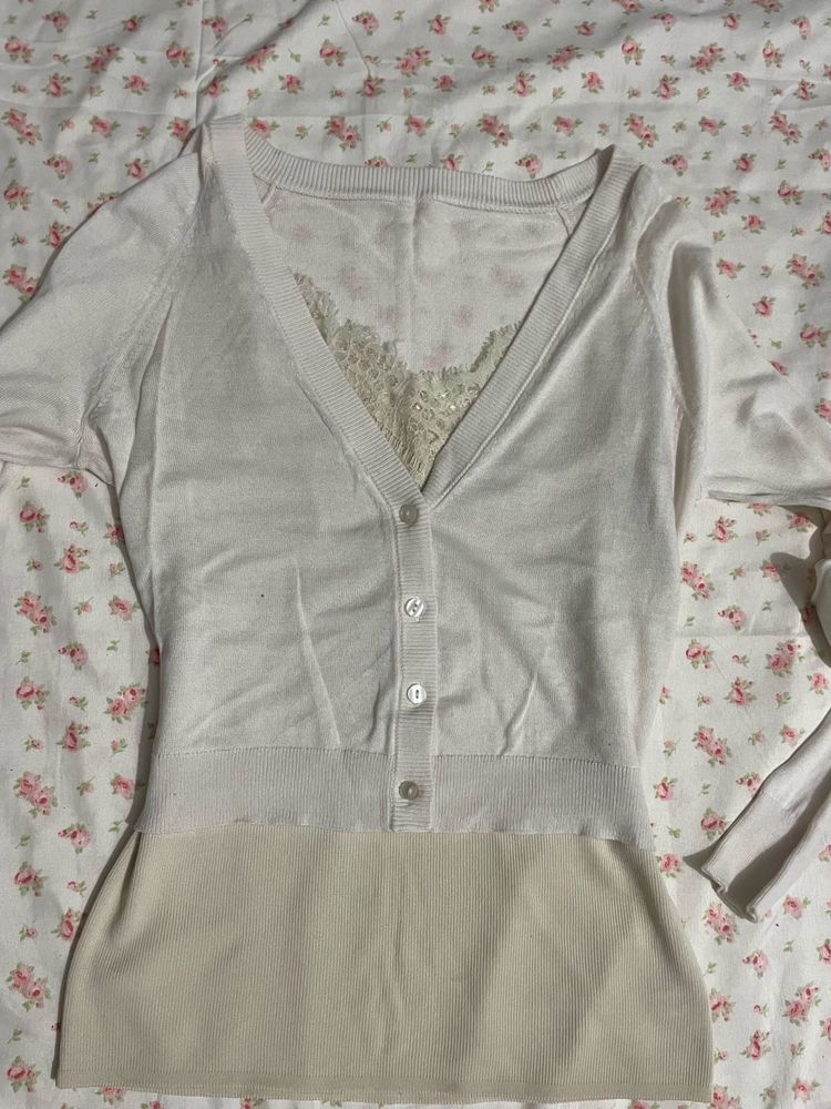 white shrug
