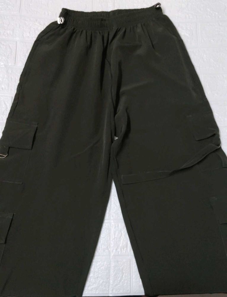 Dark Green Cargo Pants