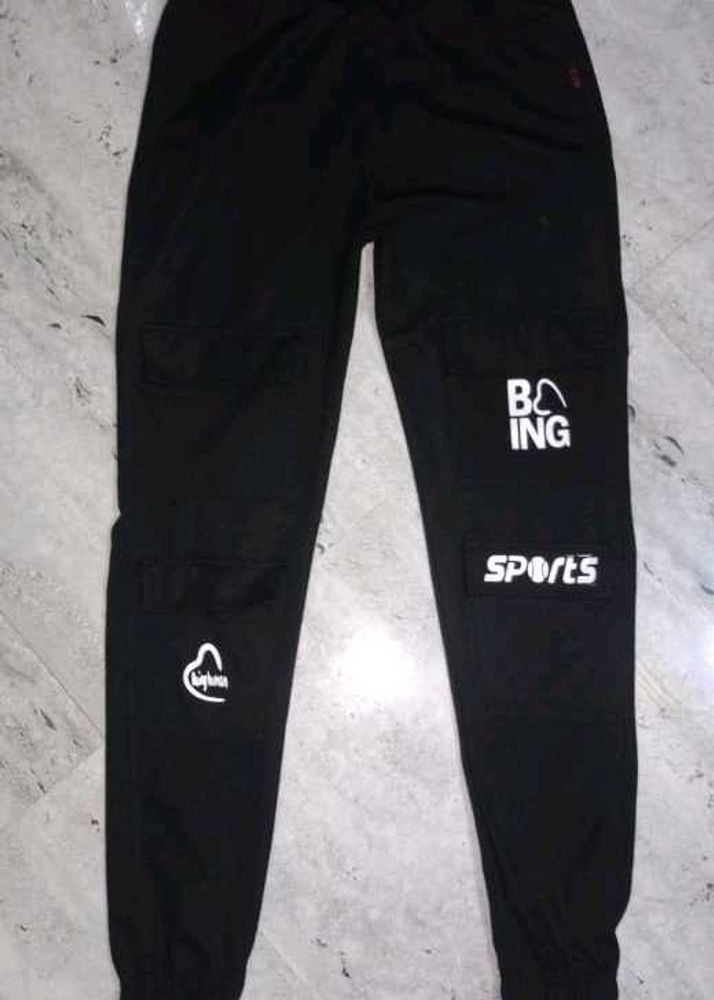 Black Sports Joggers