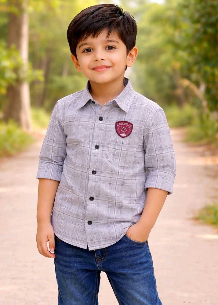 Boy's  Long Sleeve Shirt