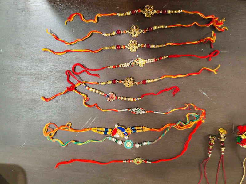 Assorted Rakhi Bracelets(50 rs each)