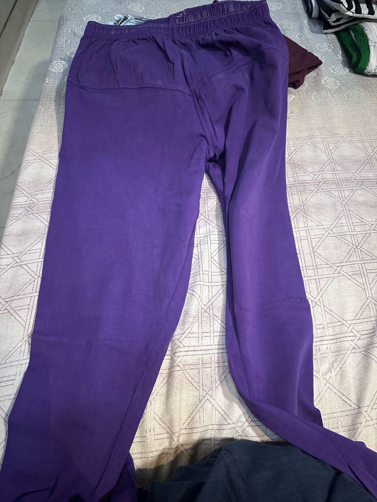 Comfortable Purple Leggings