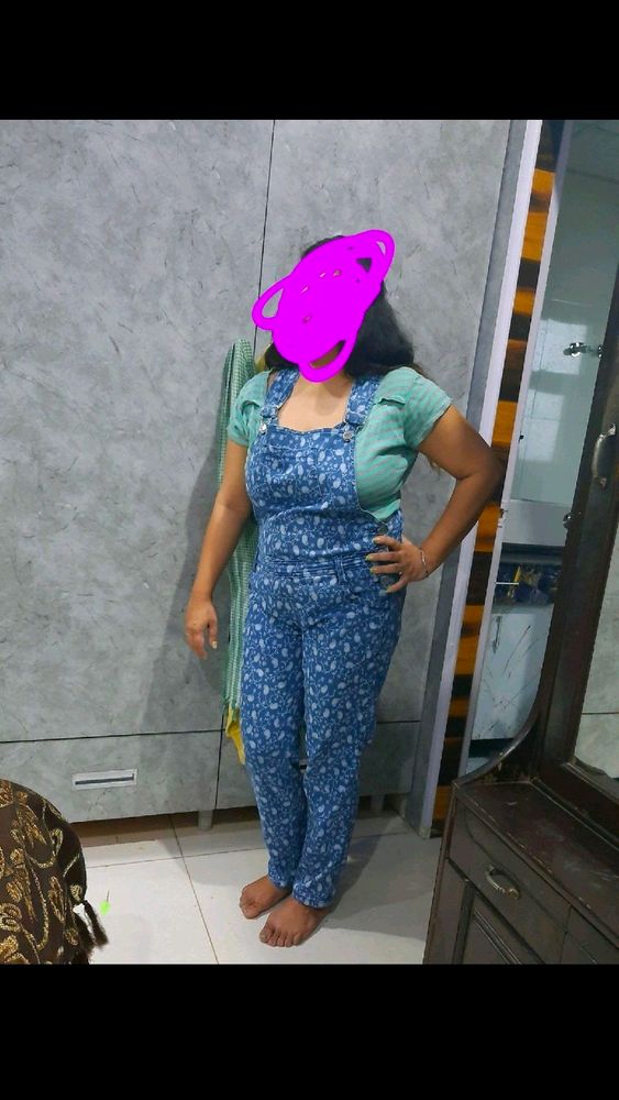 women's denim jumpsuit