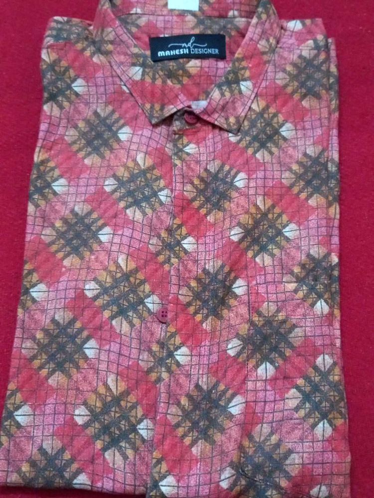 TAYLOR MADE Men's Mahesh Designer Shirt