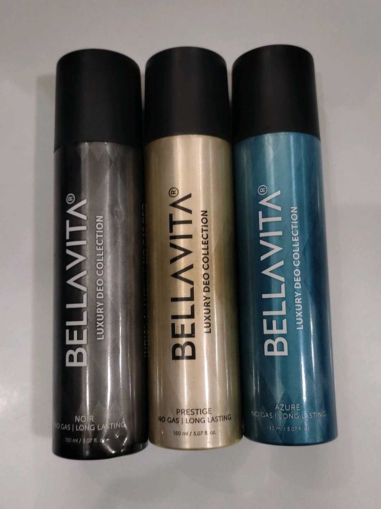 Bellavita Luxury Deodorant Trio