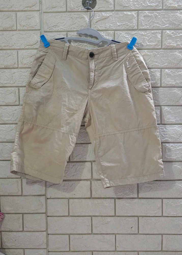 Khaki Cargo Shorts
