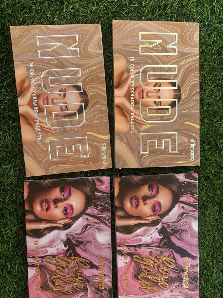 Minara 18 Color Eyeshadow Palettes (2)