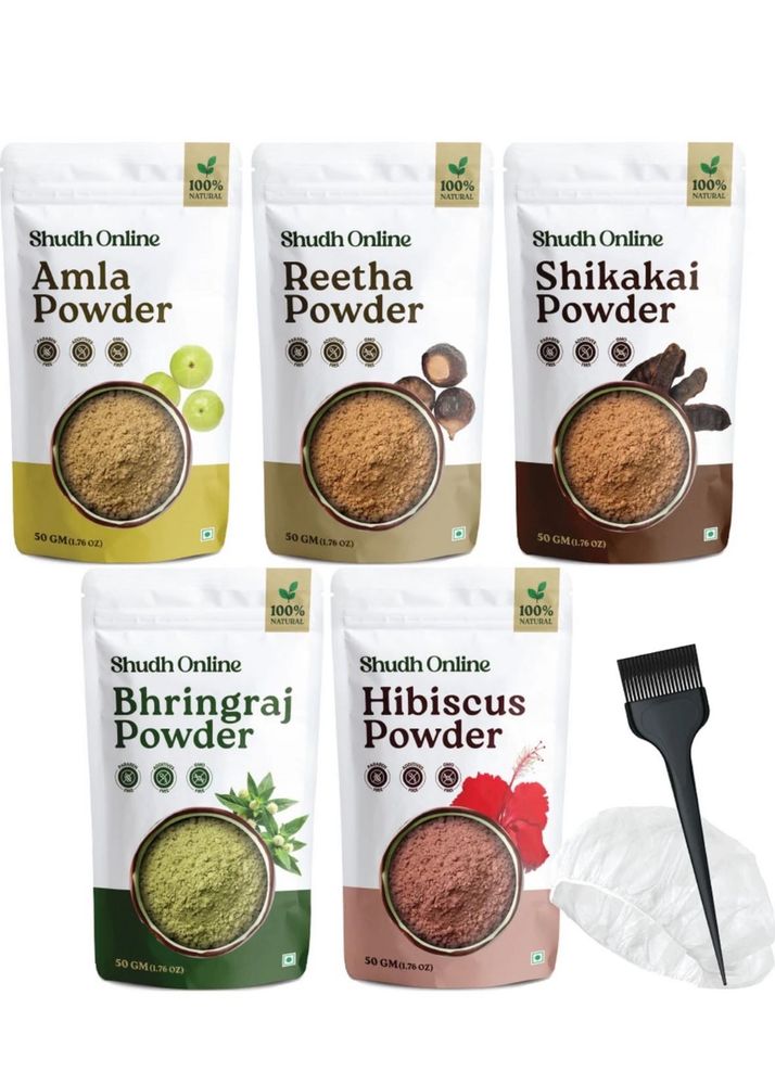 Shudh Online Herbal Hair Colour Powders