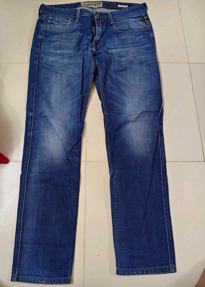Replay Original Blue Denim Jeans