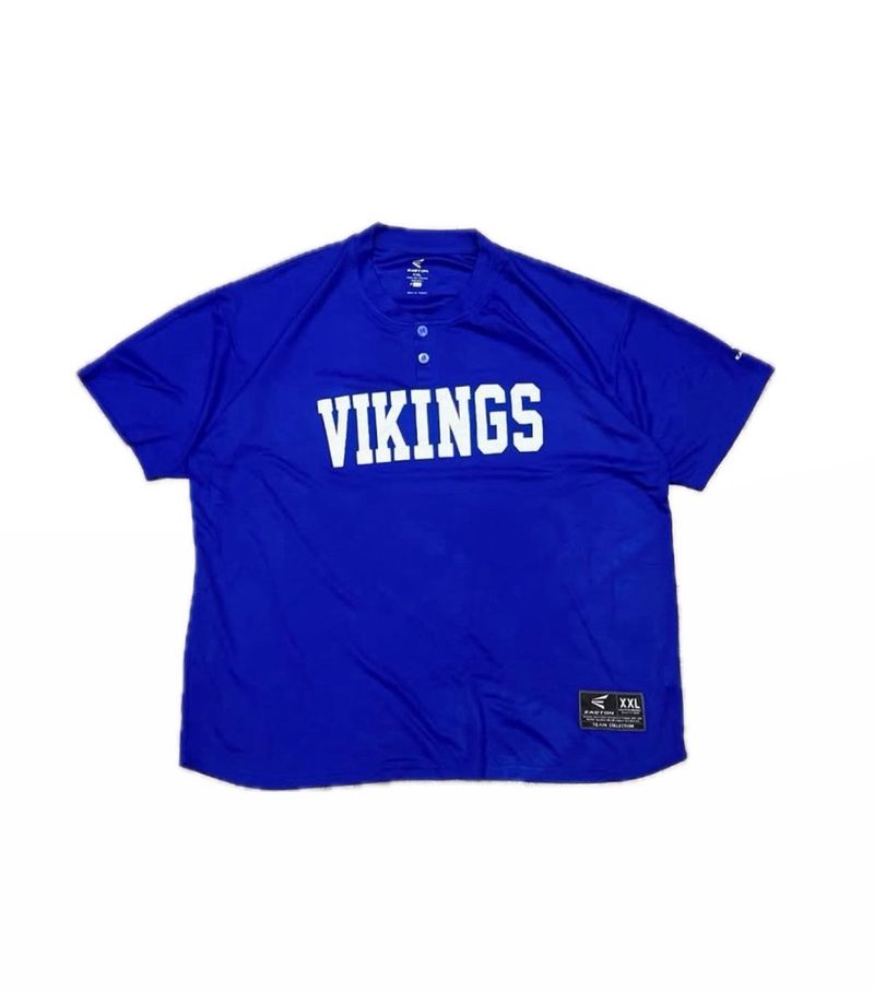 Men's Royal Blue Vikings Graphic T-Shirt