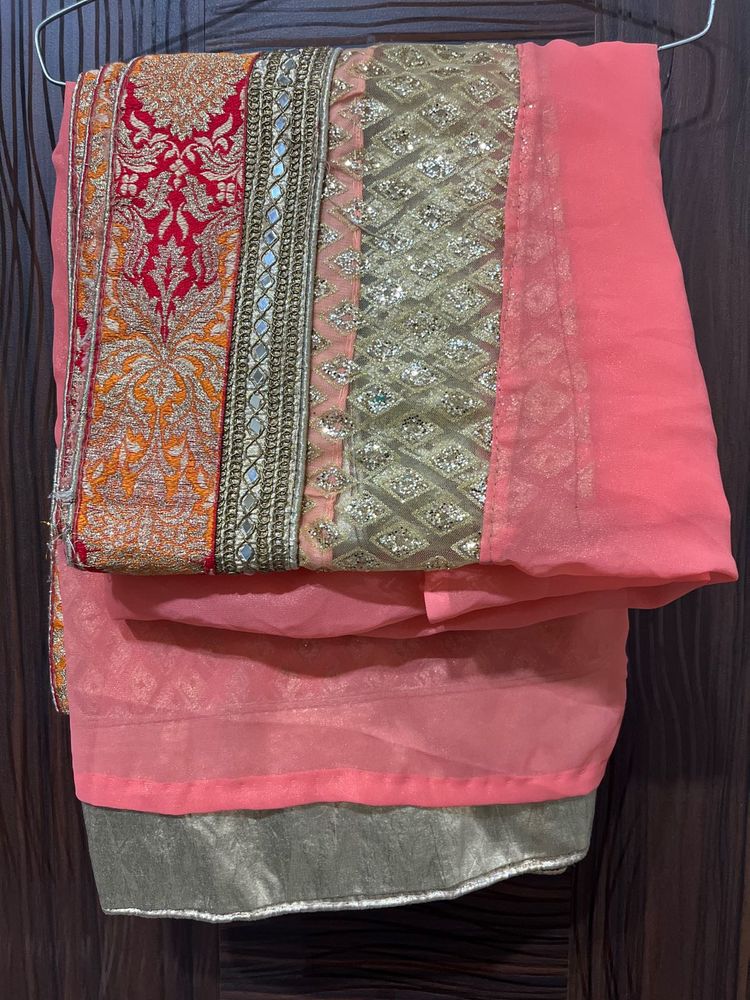 Elegant Pink Saree