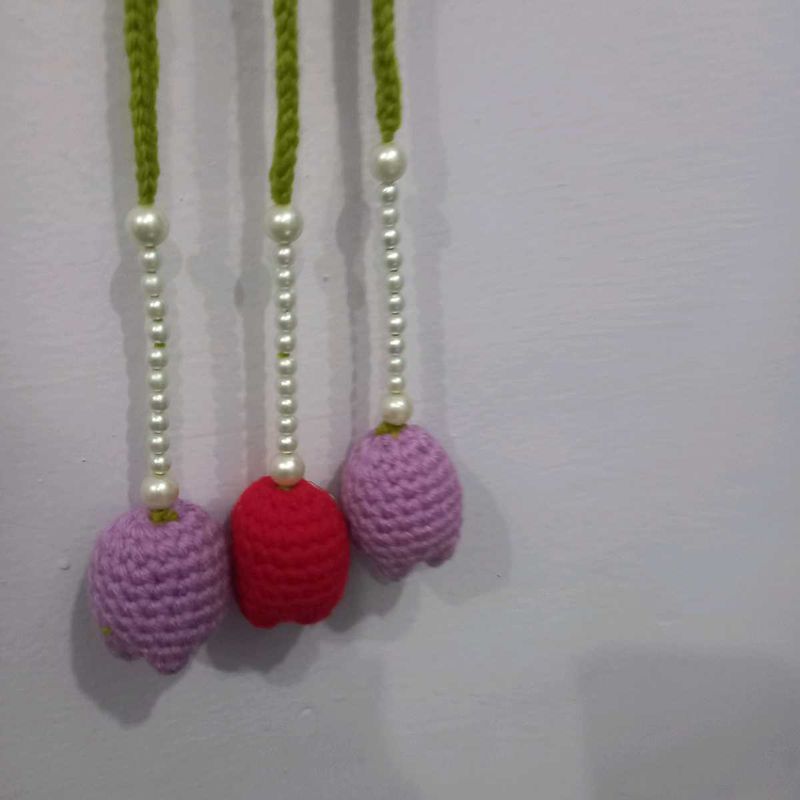 Crochet Tulip Garland