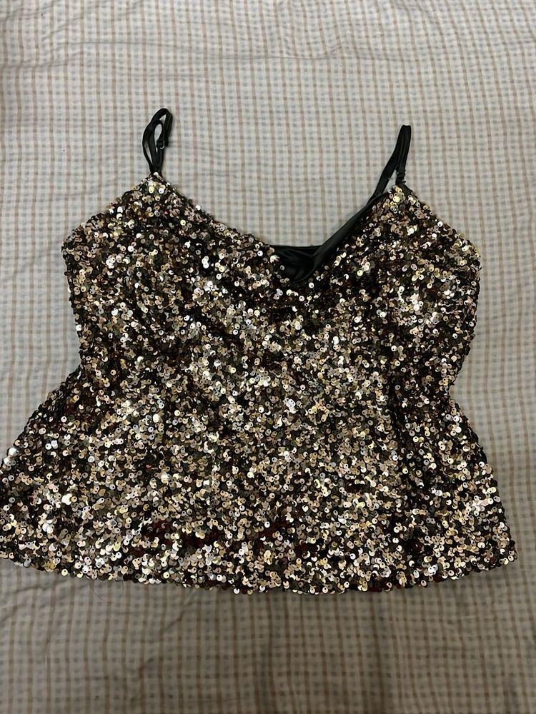 Sequin Cami Top