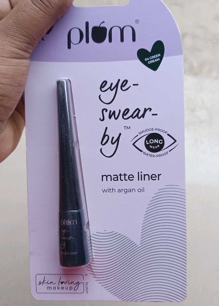 Plum Matte Eyeliner - 04 Green Dream