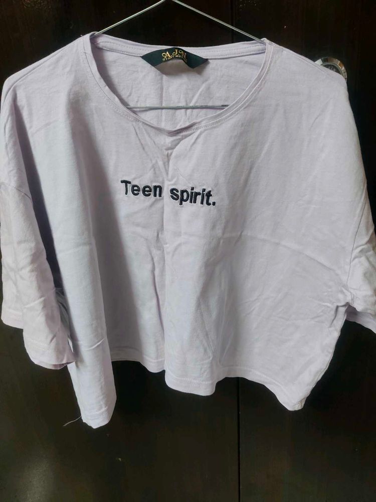 Crop T-Shirt "Teen spirit"