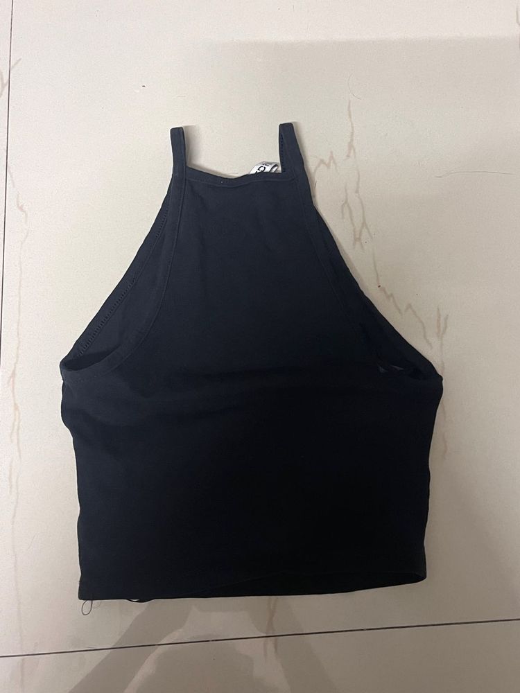 Sleek Black Tank Top H&amp;M size XS