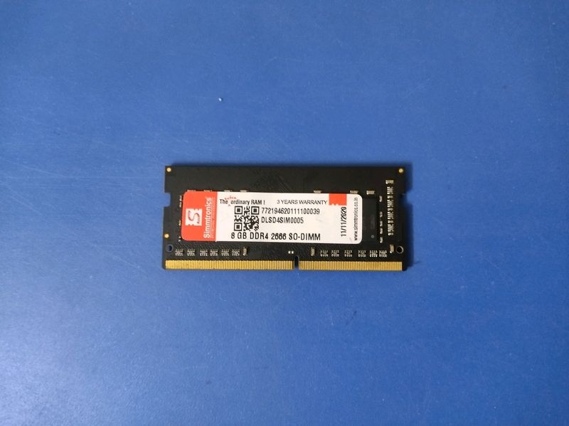 Simmtronics 8 GB DDR4 Ram For Laptop