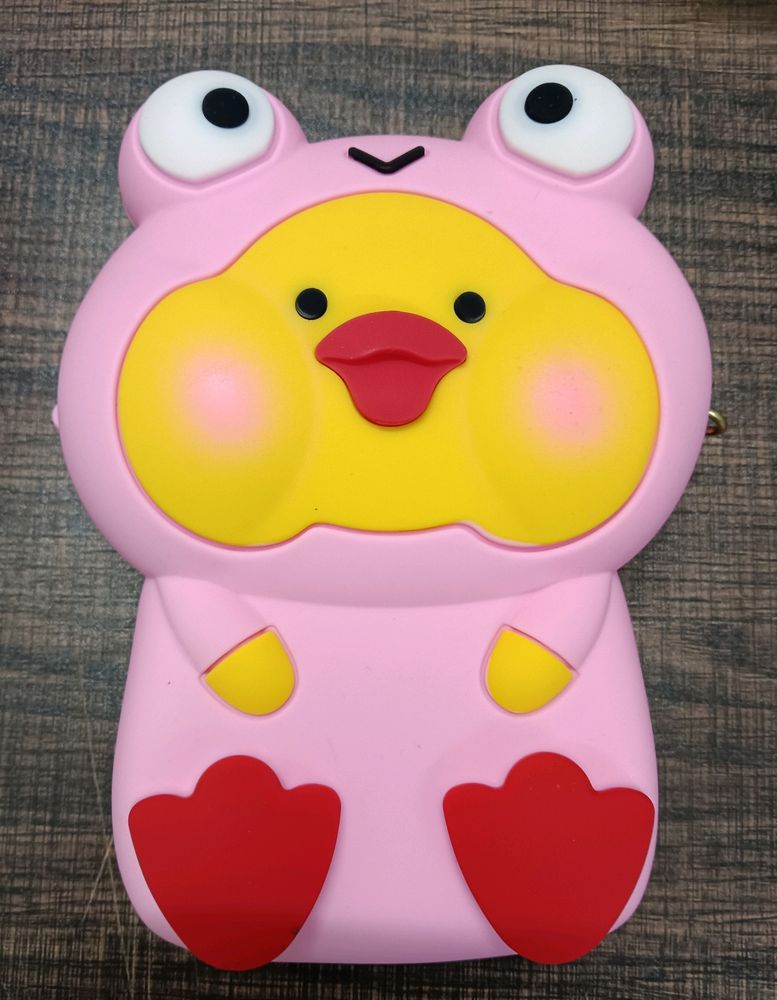 😍Cute Pink Duck Sling Bag🩷