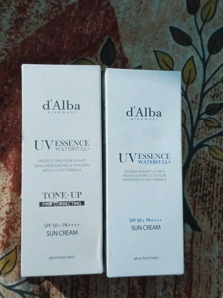 d'Alba UV Essence Waterfull+ Sun Cream Set