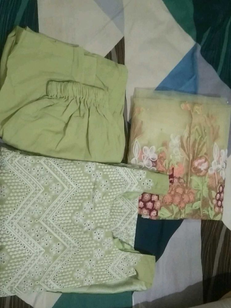 Elegant Pastel Green Kurta Set