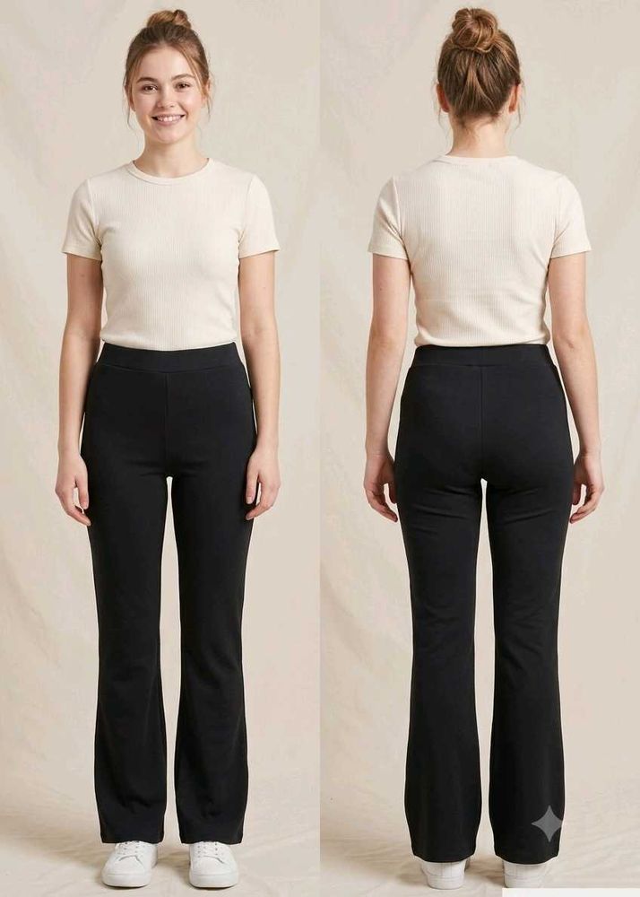 Black Flare Pants