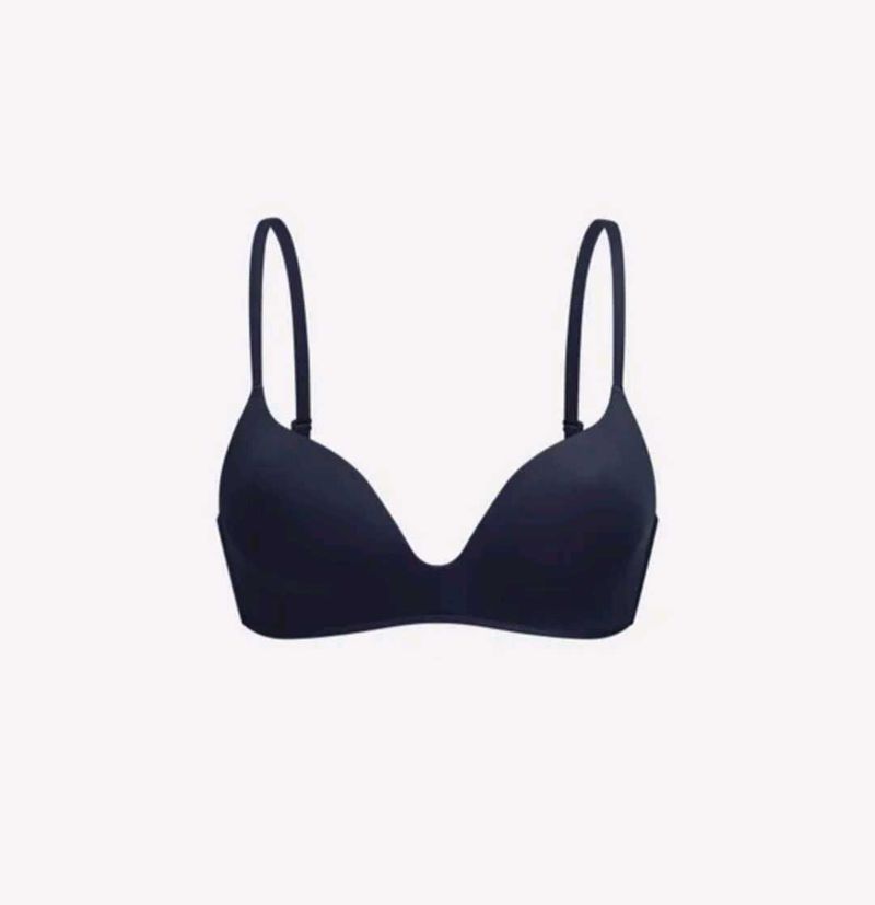Comfortable Navy Blue Bra