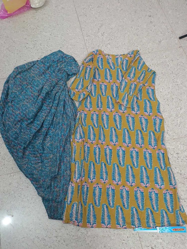Ethnic Kurta Set with Dupatta