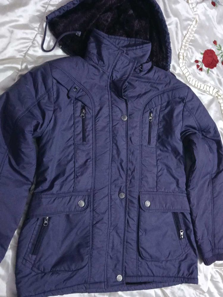 Purple Winter Parka