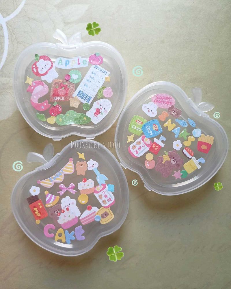 apple deco trinkets