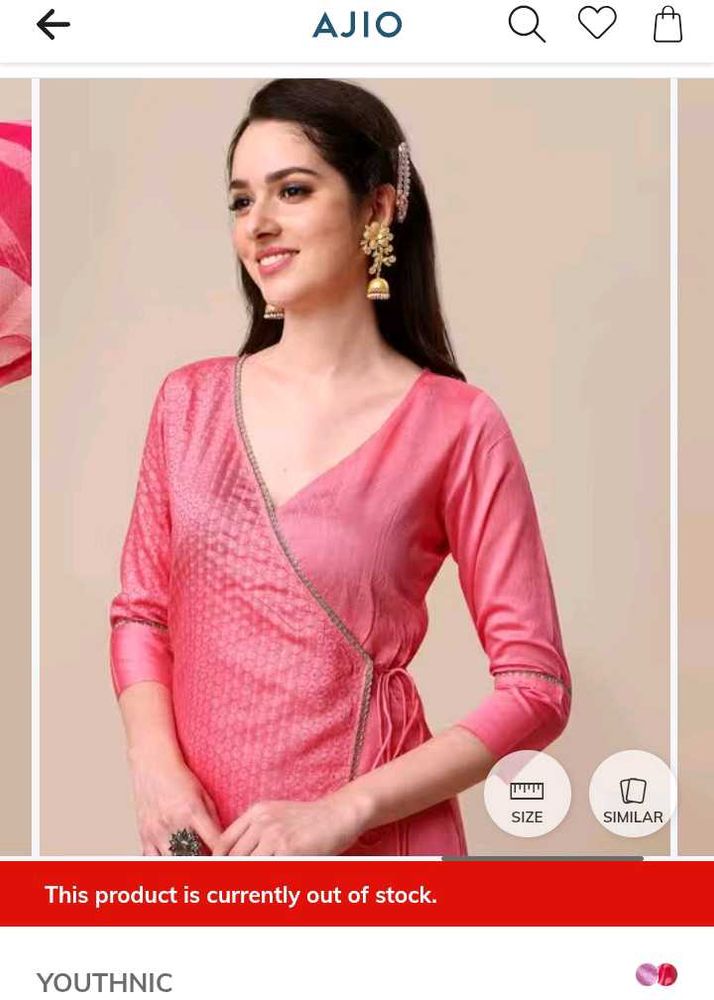 Elegant Pink Kurta