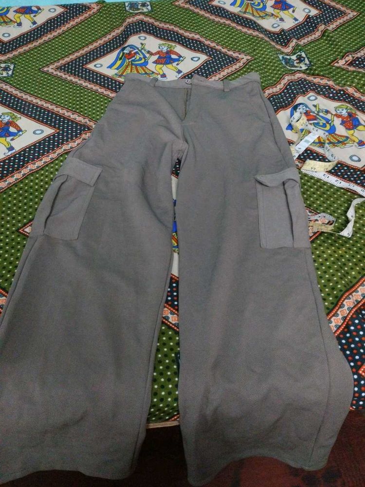 Wide Leg Cargo Pants by one get 1