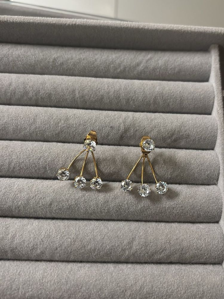Sparkling Drop Earrings