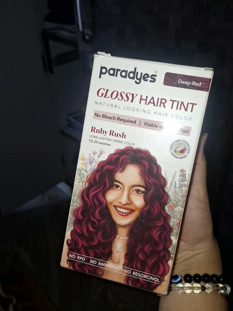 Paradyes Glossy Hair Tint - Ruby Rush