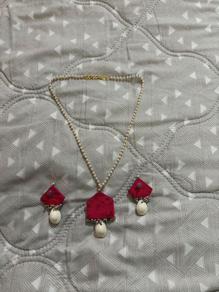 Unique Handmade Necklace &amp; Earring Set