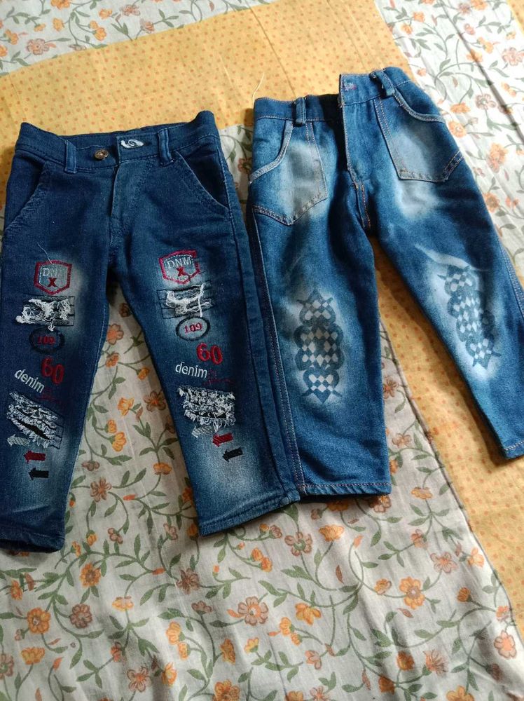 Kids Denim Jeans (2 Pairs) no return