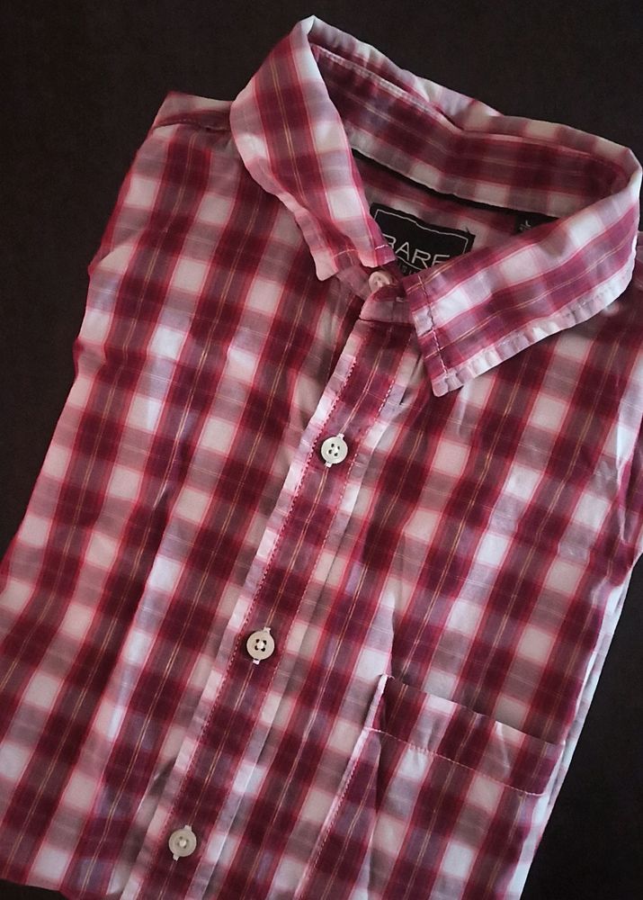 Swag in Red Checks Shirt