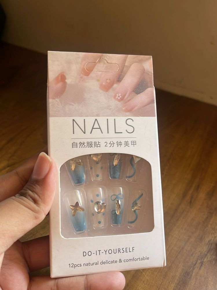 Blue Ballet - Press On Nails