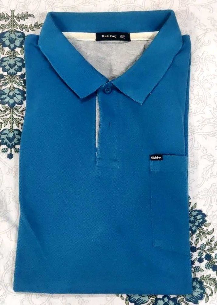 Classic Blue Polo T-Shirt