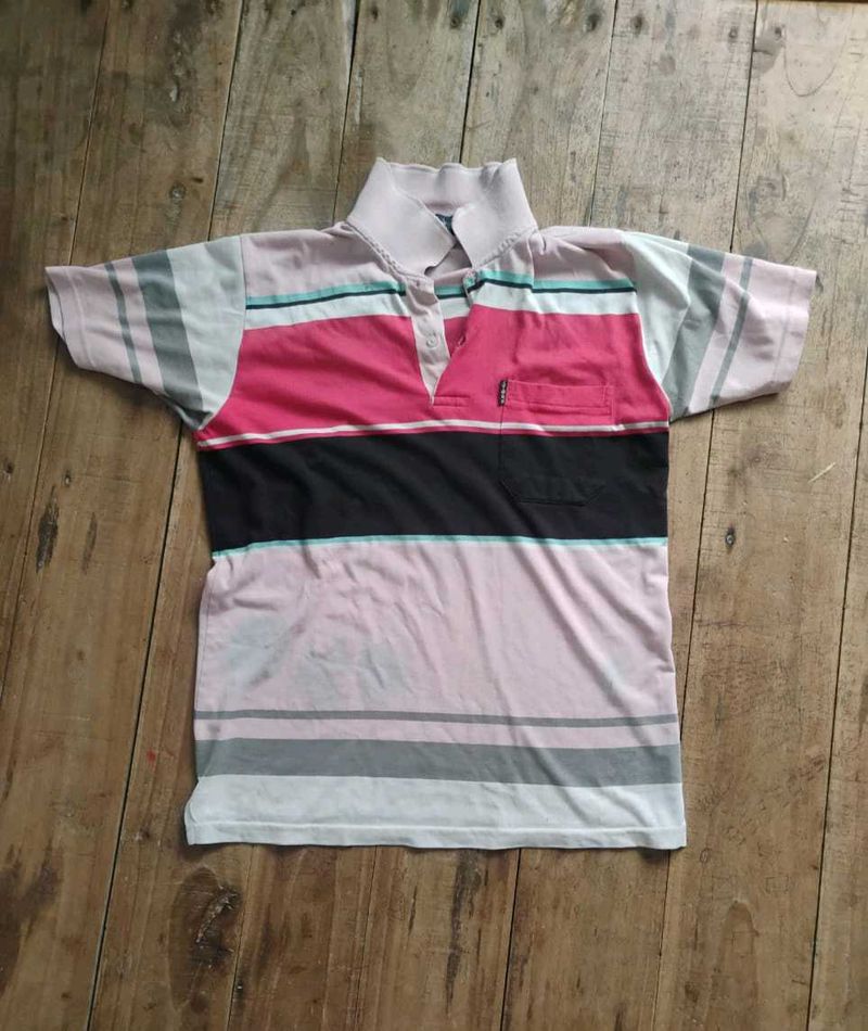Men's Strip multicolour T-shirt streetwear