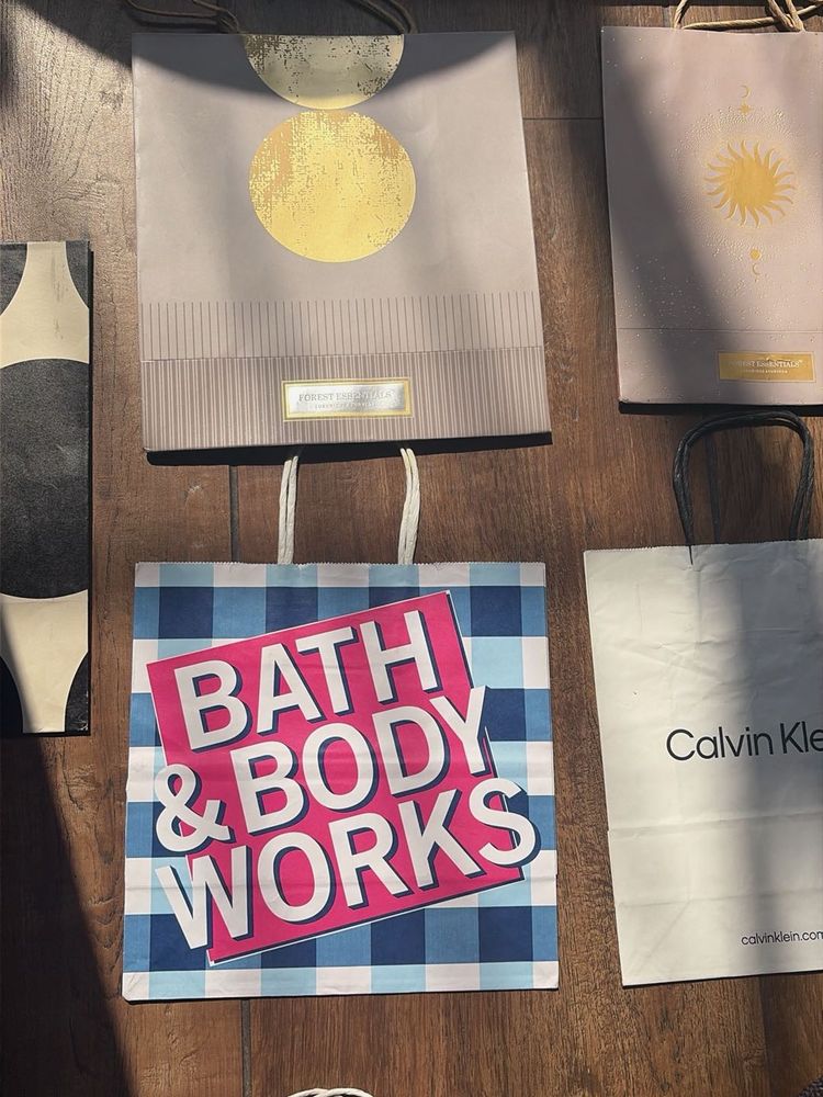 Shopping Bags- CK, BBW
